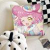 Idol Anime Kiratto Pri Chan Pillow Case Fashion Square Pillowcase Bedroom Sofa Room Ins Decoration Leisure