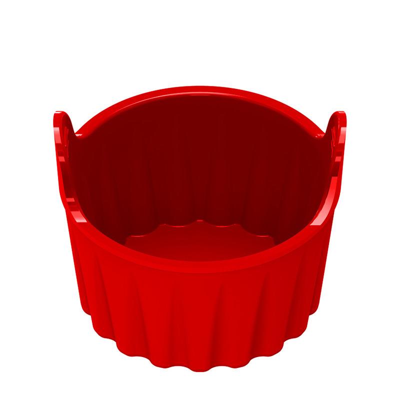 Silicone Air Fryer Mold, Oil-Free Fryer Tray, Muffin Cup Mold, Oven Cake Mold, Egg Tart Mold, Air Fryer Accessories Muffin Cups