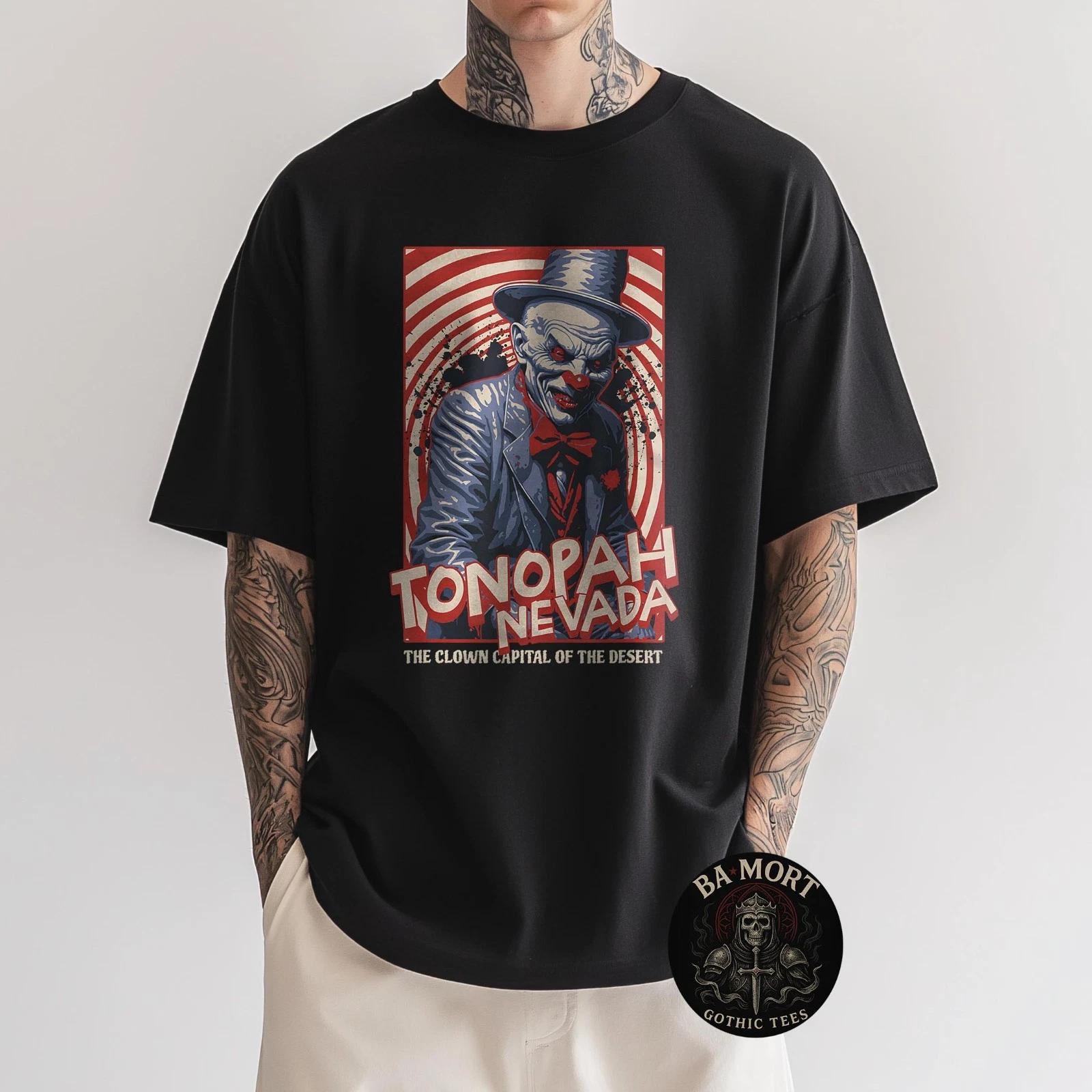 Tonopah Nevada The Clown Capital Of The Desert T-Shirt 3XL