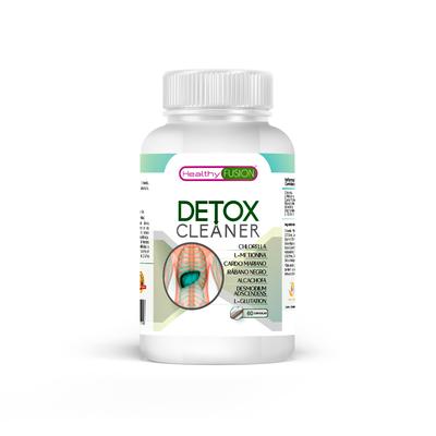 Detox Cleaner Healthy Fusion | Ostropestřec mariánský, Artyčok, Ředkvička, Chlorela | Diuretikum a Drenážní prostředek | 60 přírodních kapslí
