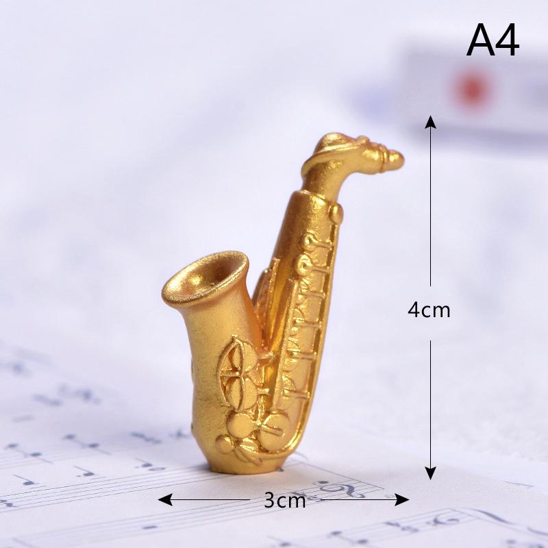 

Кукольный домик Микро Ландшафт Аксессуары Имитация Музыкального Инструмента Модель Миниатюрное Ретро Пианино Гитара Креативный Настольный Декор Игрушка as the picture