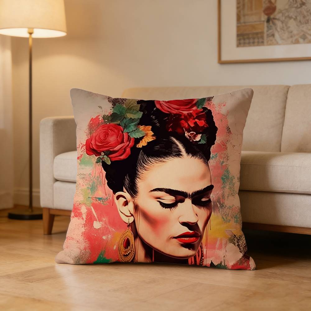 

FFridaSS KKahloES Pillow Case Cushion Cover Throw Pillow Case For Car Sofa 30x30cm