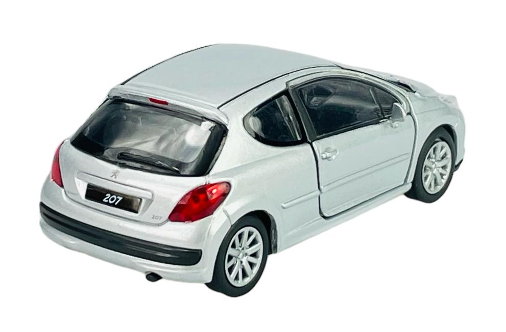 WELLY PEUGEOT 207 SILBER 1:34 42370