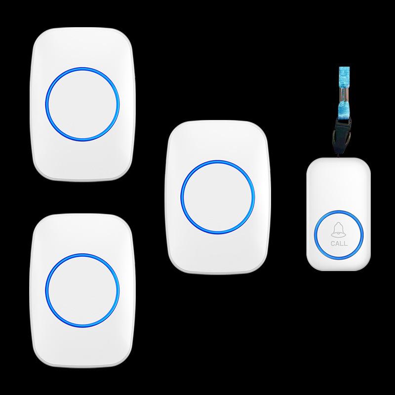 Wireless Elderly Care Call Button - Bedside Remote Alarm for Assistance