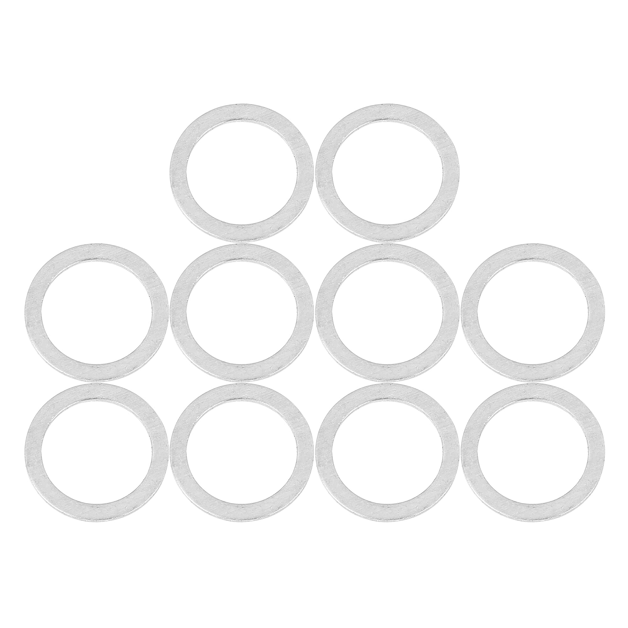 X AUTOHAUX Drain Packing Oil Drain Packing M18 977751 Compatible серебряный