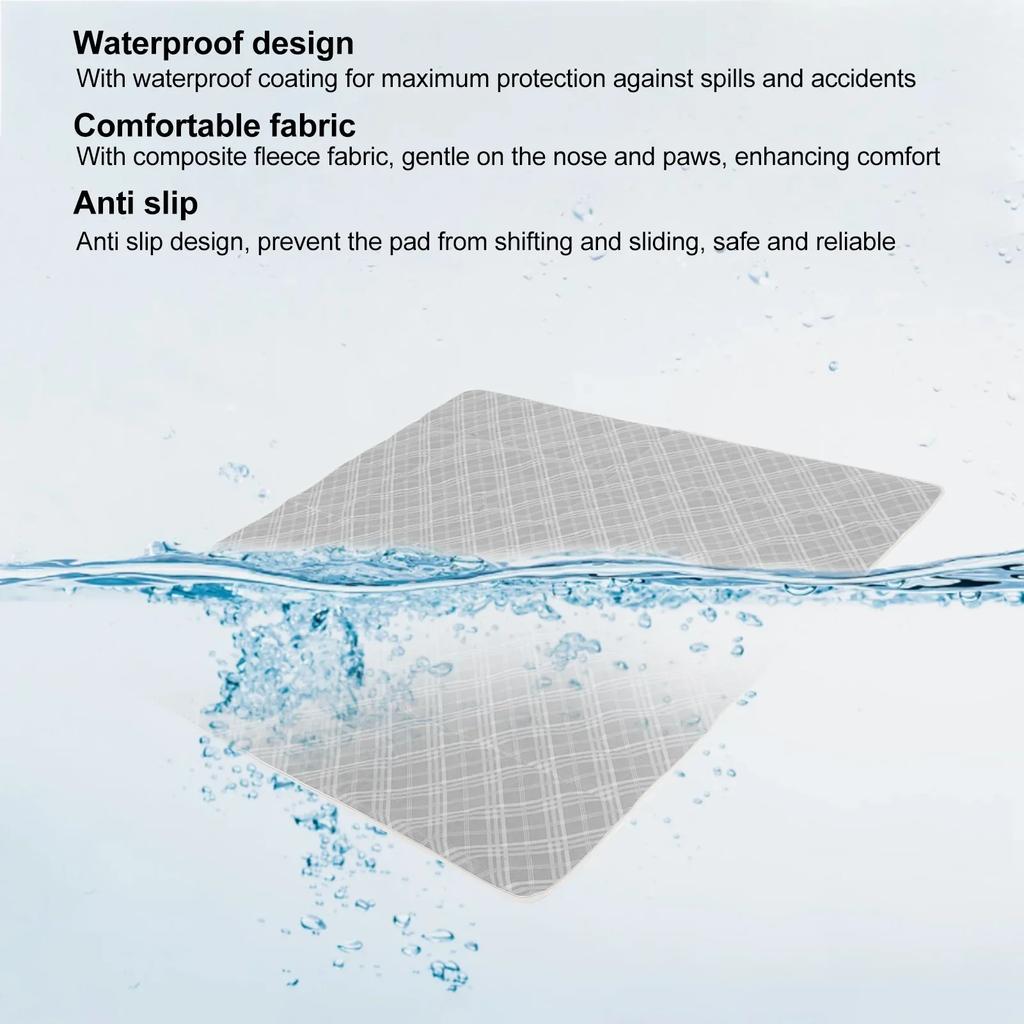 Washable Dog Pee Pads Super Absorbent Quick Dry Leakproof Waterproof Reusable Pet Training Pads For Dogs Cats