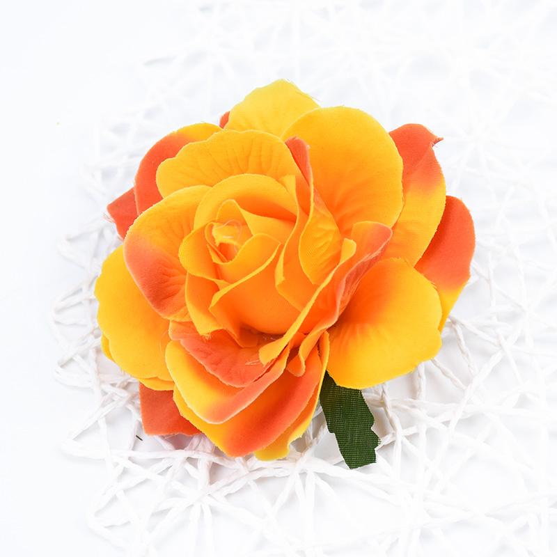 10 cm Hohe Qualität Seidenrosen Blumenwand Hochzeit Heimdeko Weihnachten DIY Brosche Brautaccessoires Ausverkauf Künstliche Blumen