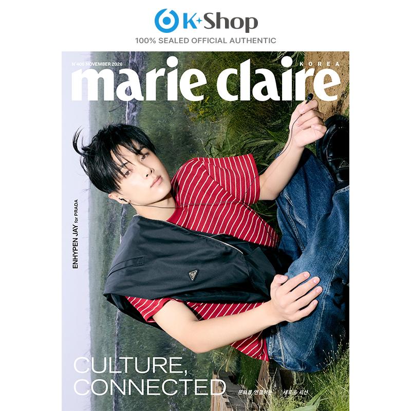 [Pre-order] MARIE CLAIRE - ENHYPEN COVER [NOV ISSUE 2026] With Translation