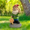 Resin Waterproof Sculpture Dwarf Model Modern Sculptures Home Room Desk Outdoor Courtyard Ornaments Accessories