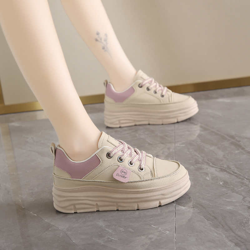 Fashion Spring Fall Brown Women's Boot Boots Sneakers Shoes Women Walking Sneakers Sports Sneackers Of Famous Brands High-level