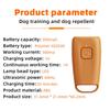 MINI Ultrasonic Dog DRIVER Portable Dog Barking Anti-barking Handheld Dog Barking Controller with LED Light