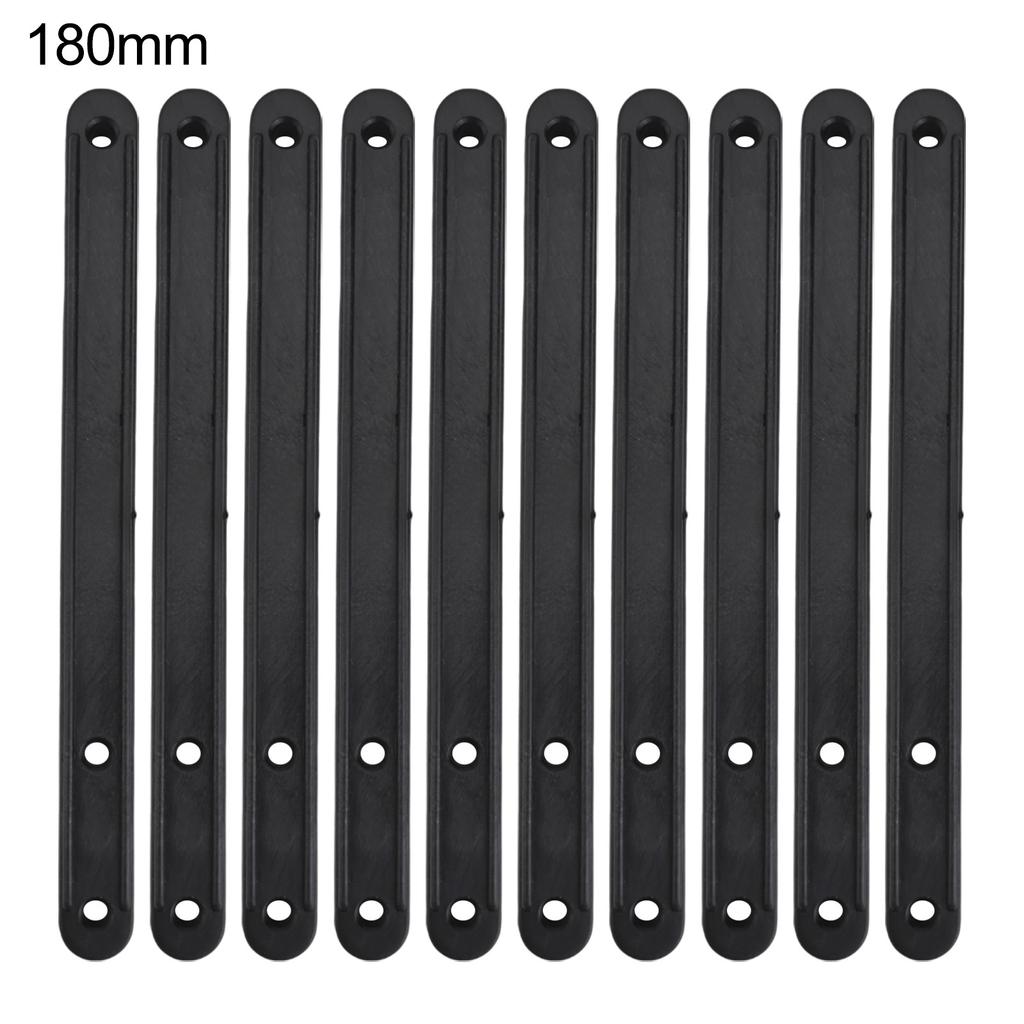 10Pcs Draw Rail Plastic Drawer Slides 180/235/298mm Draw Runners Replacement Drawer Runners Wardrobe Guide Rail
