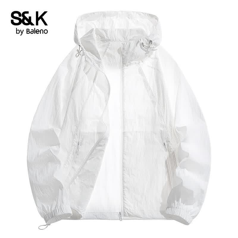 Мужская летняя куртка Baleno S&K из ледяного шелка с защитой от солнца XL