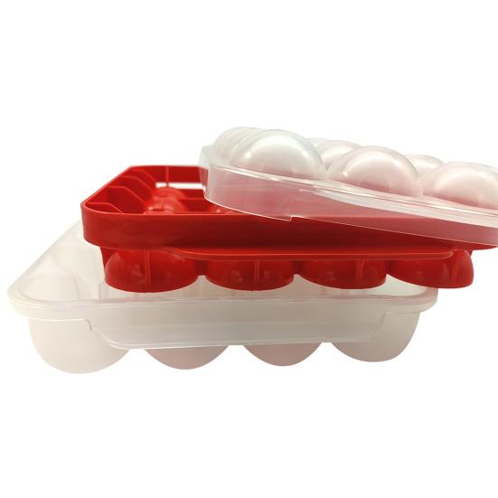 Multi-Function DIY Rice Ball Meatball Mold Transparent Cover Red Meatball Making Tray