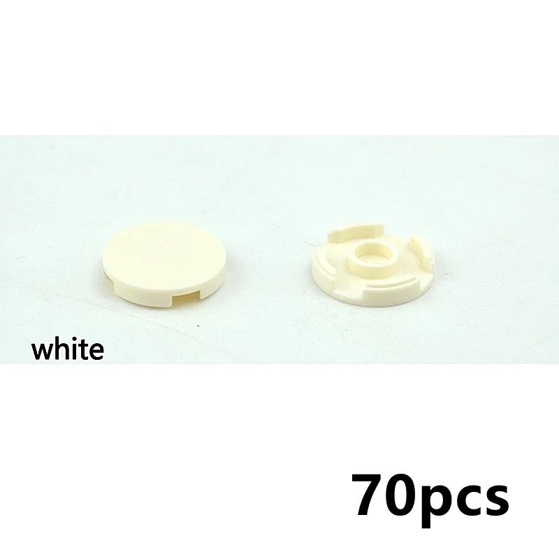 70 Stück Glatte Runde Bausteine 2x2 Zubehör Fliese Spielzeug Moc Steine Kinder Kompatibel Pädagogisch Kreativ Größe 4150 14769