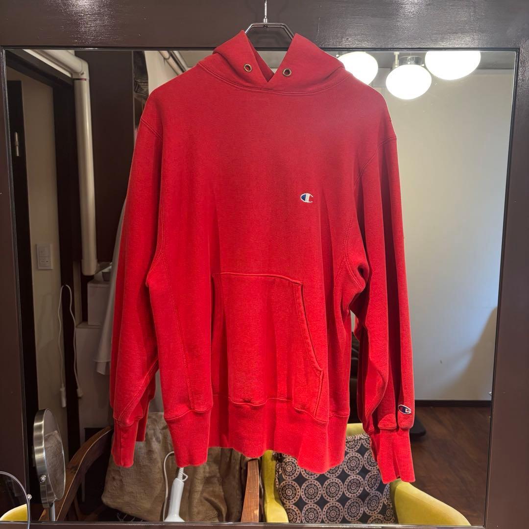 Used Champion Champion reverse weave 90s made in USA red