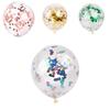 Stylish 12" Confetti Balloon Latex Helium Ideal For Dance Party And Wedding Celebrations