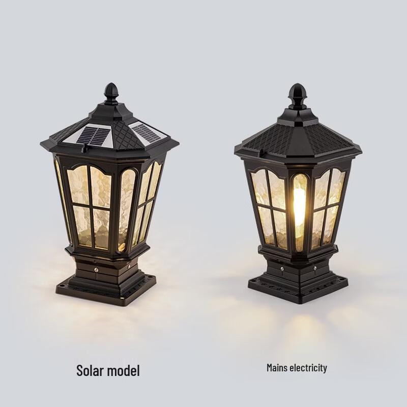 Nu Feng Wired Outdoor Octagonal Post Light
