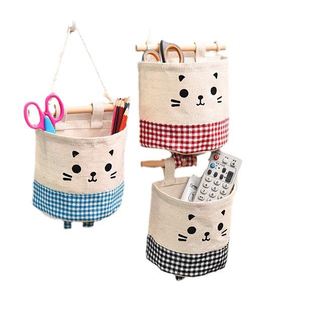 Grid-Style Stackable Hanging Storage Bag - Simple, Stylish Storage Solution