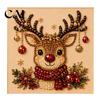 Beginner Friendly Faux Pearl Art Kit Xmas Painting Kit, Christmas 3D DIY Creative Winter Activities Holiday Craft Project for Adults, Festive