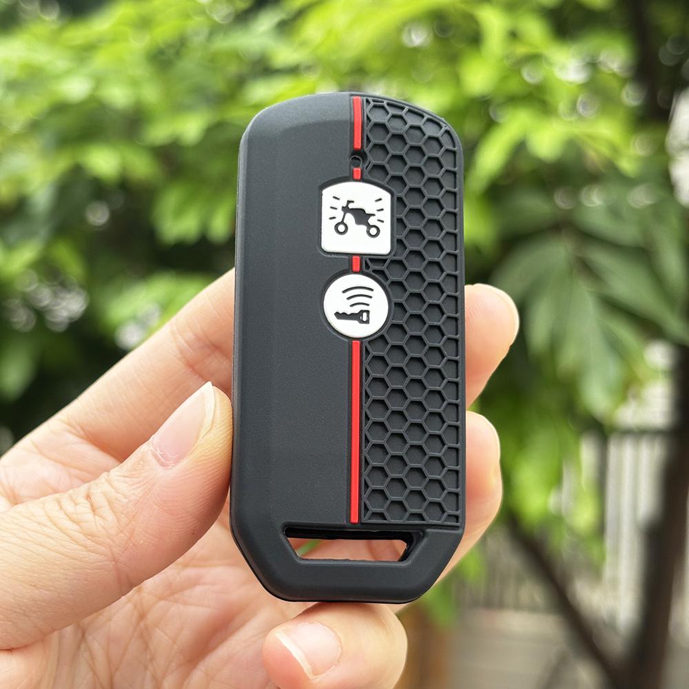 

Keychain Silicone For HONDA PCX 160 125 VISION SH350 Switch ADV Wrench 350 SH350i Forza 250 125 300 750 Xadv Key Shell Cover