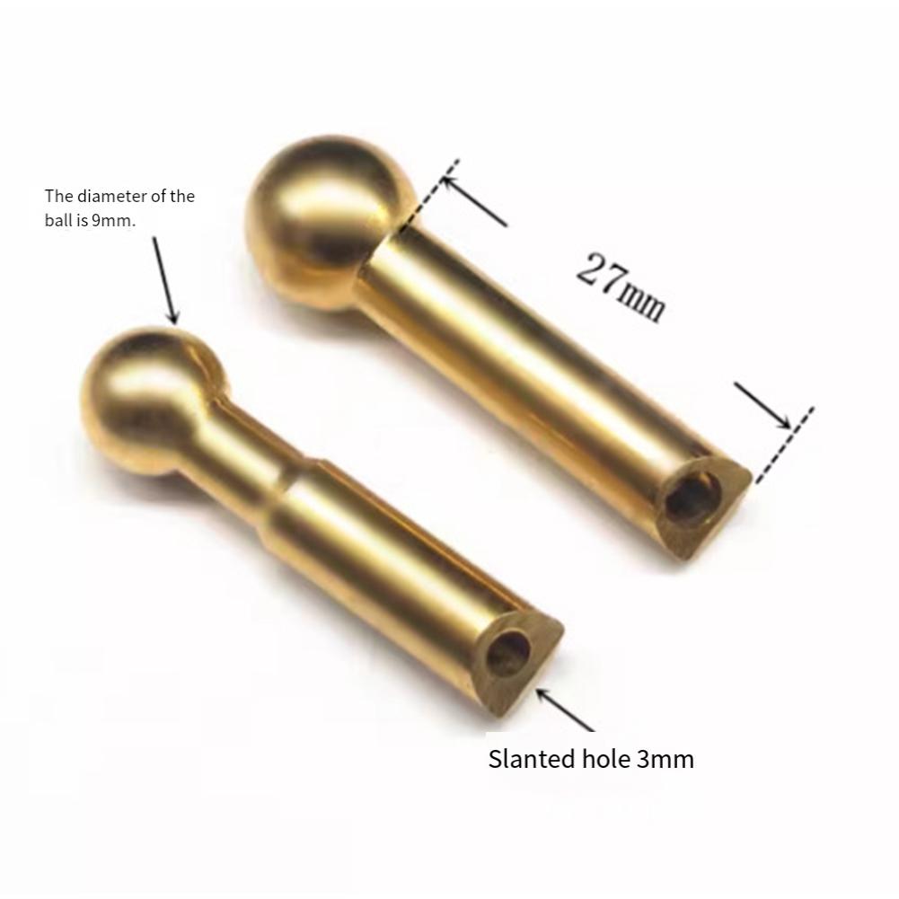 5PCS Through-hole Brass Ball Coolant Nozzle For CNC Machine Tools Equipped With Fixing Holes Stable Installation