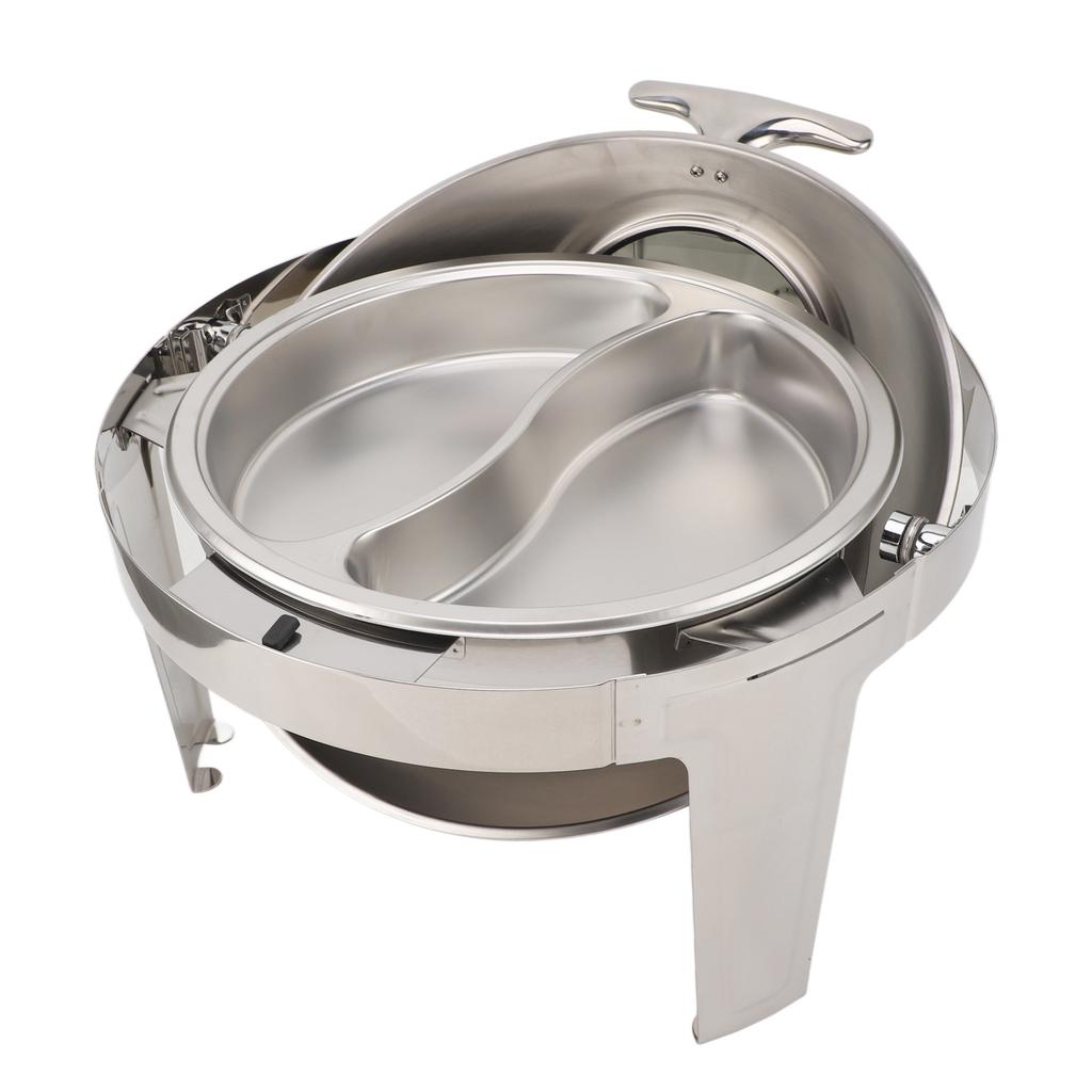 Chafing Dish Buffet Set Stainless Steel Buffet Chafer 6L Buffet Catering Food Warmer Alcohol