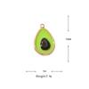 Stainless Steel DIY Jewelry Accessories: Lemon, Watermelon, Bell Pepper Drip Oil Pendant for Necklace or Earring