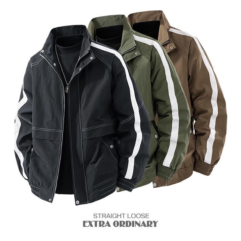 

TOM ADAM 2025 Spring/Autumn Loose Fit Trendy Jacket 4XL