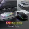“2.4G Ultra-Thin Rechargeable Bluetooth Dual-Mode Mouse for Apple's New Wireless Silent Luminous Mouse”