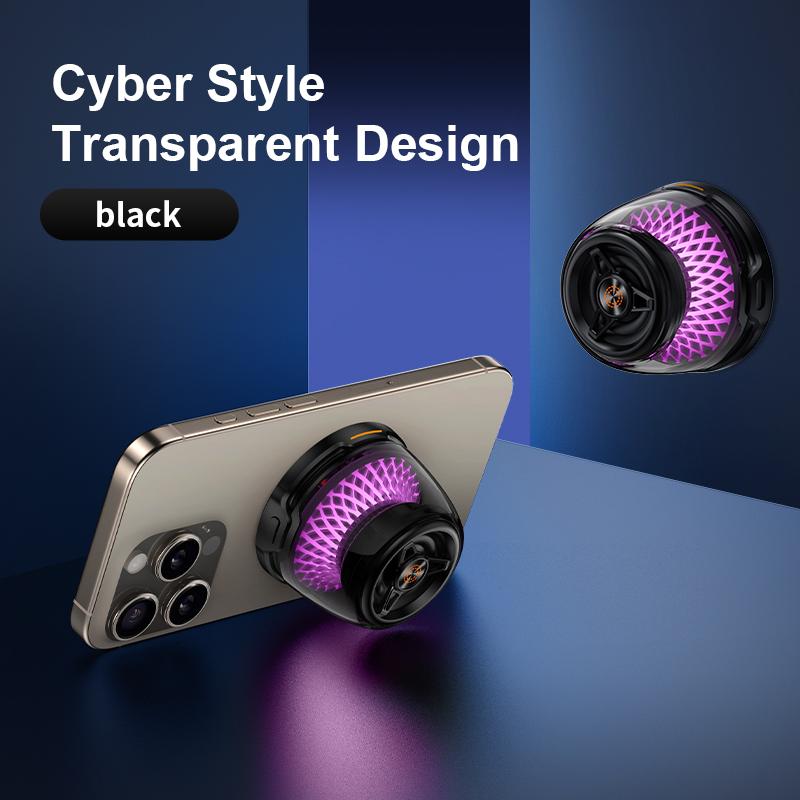 Portable Wireless Charger with Bass Surround Sound Speaker with RGB Light Band for 17-12 Samsung S24 S23