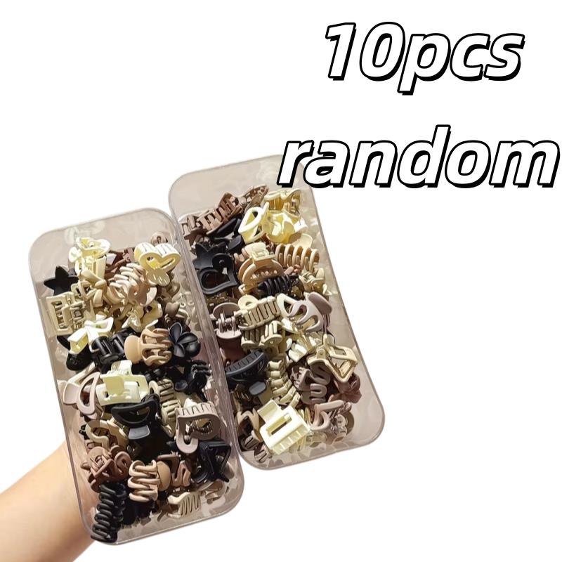 

10pcs Elegant Hairpins – Geometric & Floral, Mixed Colors, for Daily, Party, Travel, Gift Her S