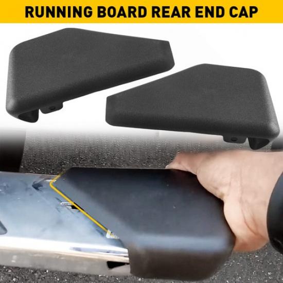 Left Right Rear Running Board Cap End Fit Ford F150 2015 2016 2017 2018  20
