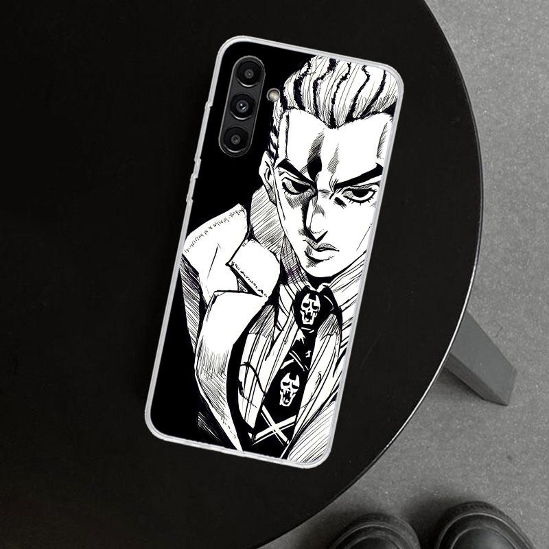 JoJo Kira Yoshikage Killer Queen Phone Case Cover for Samsung Galaxy A17 A16 A26 A36 A56 A57 A37 A15 A25 A35 A55 A14 A24 A34 A54