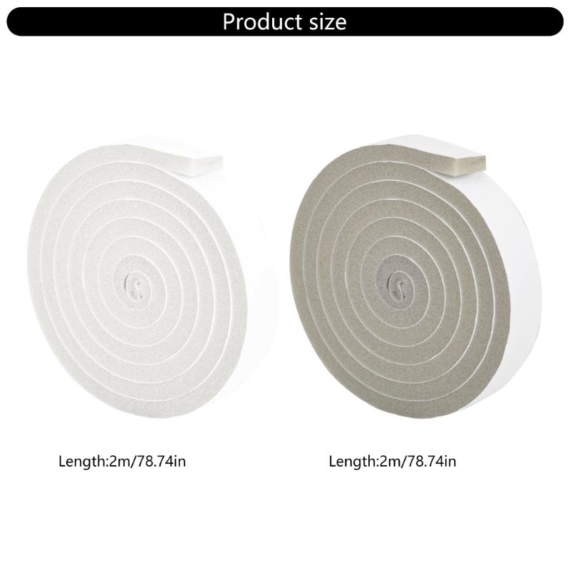 Soundproofws Window Insulation Tape With Sponges Material Block Noise And Dusts For Home Improvement