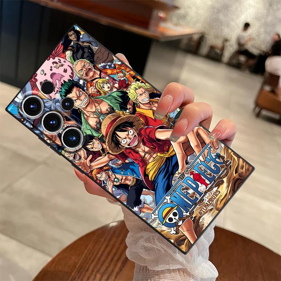 OneS P-ieceS Anime Funda Phone Cover Case for Samsung Galaxy S25 S24 Plus S20 S23 FE Note 20 9 10 S25Edge S21 S22 S9