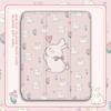 With Pencil Holder Cover for Samsung Tab S7 S8 S9 11 Plus S10 S9 12.4 Inch Pencil Case for Tab A9 8.7" Plus 11" Cartoon Bunny