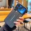 Metal Camera Lens Frame Buttons Vegan Leather Phone Case For Xiaomi 14 Ultra, Shockproof Protective Cover