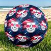 RB Leipzig Print Size 5 Soccer Ball, PU Wear Resistant Football for Match Training and Daily Practice, Birthday Gift for Soccer Fans
