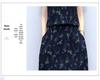 2025 Summer Collection: Floral V-Neck Cotton and Rayon Dress - Waist-cinching, Slimming, Age-Reducing Long Dress for Women