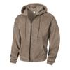 Solid Fleece Lined Drawstring Hooded Top And Long Pants Two Piece Casual Mens Set