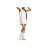 Adidas Originals Solid Color V-Neck Casual Loose Short Sleeveless Dress Women Dresses White IS5261