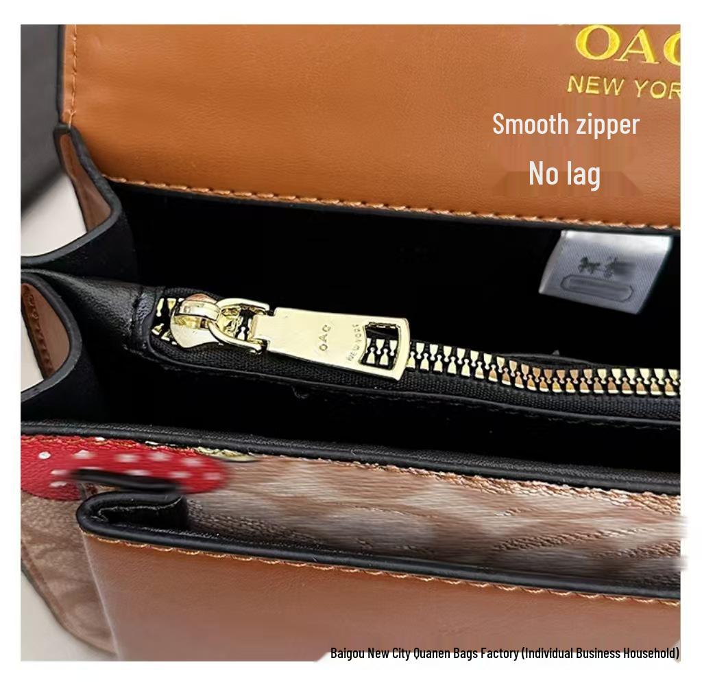 Sac à bandoulière chaîne polyvalent mode européenne et américaine - Design populaire décontracté de niche pour femmes