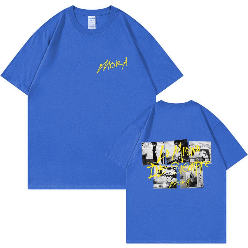Singer Mora 2025 Graphics Gothic Mens Cotton Harajuku Tee Shirt Crewneck Tshirt Oversized Casual Summer Loose Tshirts Teenagers