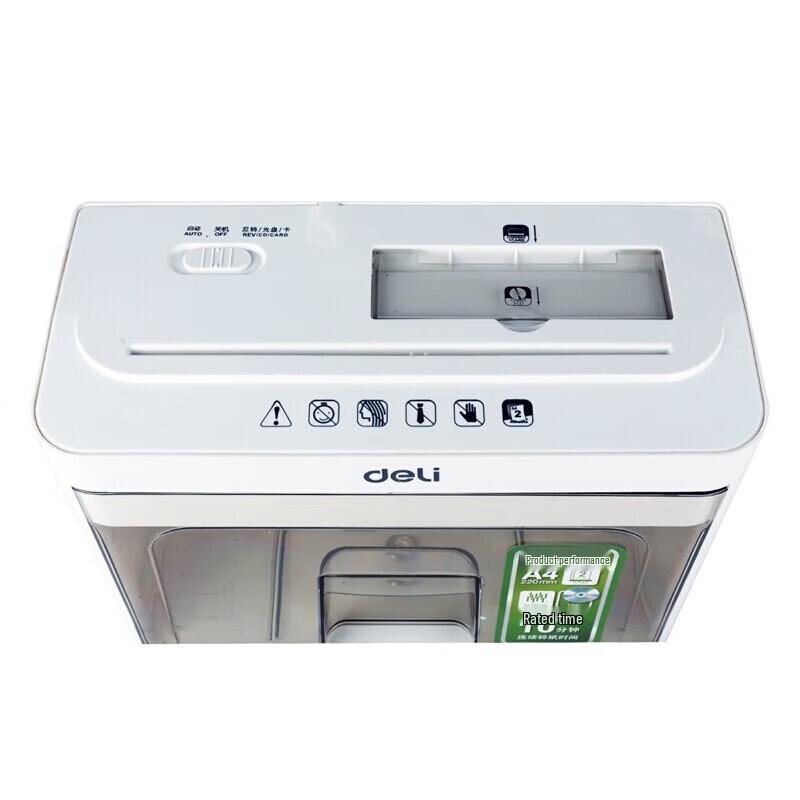 Deli 9932 Personal Desktop Paper Shredder