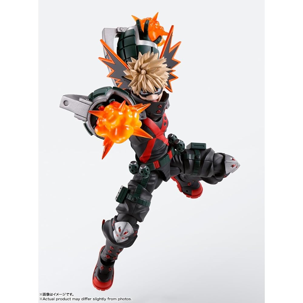 TAMASHII NATIONS S.H. Figuarts My Hero Academia Katsuki Bakugo 145mm PVC ABS Action Figure