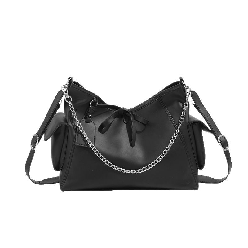2025 New Women's Messenger Tote Bag, Large Capacity Chain Commuter Bag, Fashionable and High-end Single Shoulder Crossbody Bag
