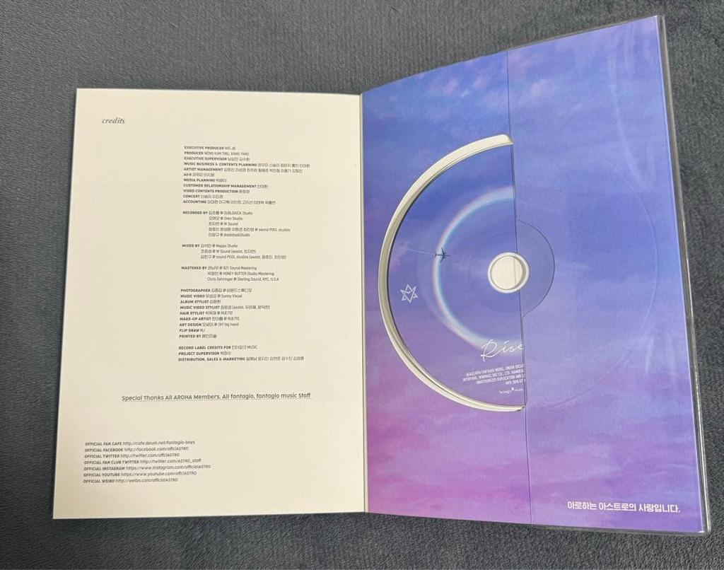 [USED] ASTRO Rise Up (Special Mini Album) Album