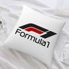 F1 Rennwagen Kissenbezug Sofa Dekoration Zuhause Doppelseitiger Druck Kurzer Plüsch Kissenbezug Überwurf-Kissenbezug Geschenke