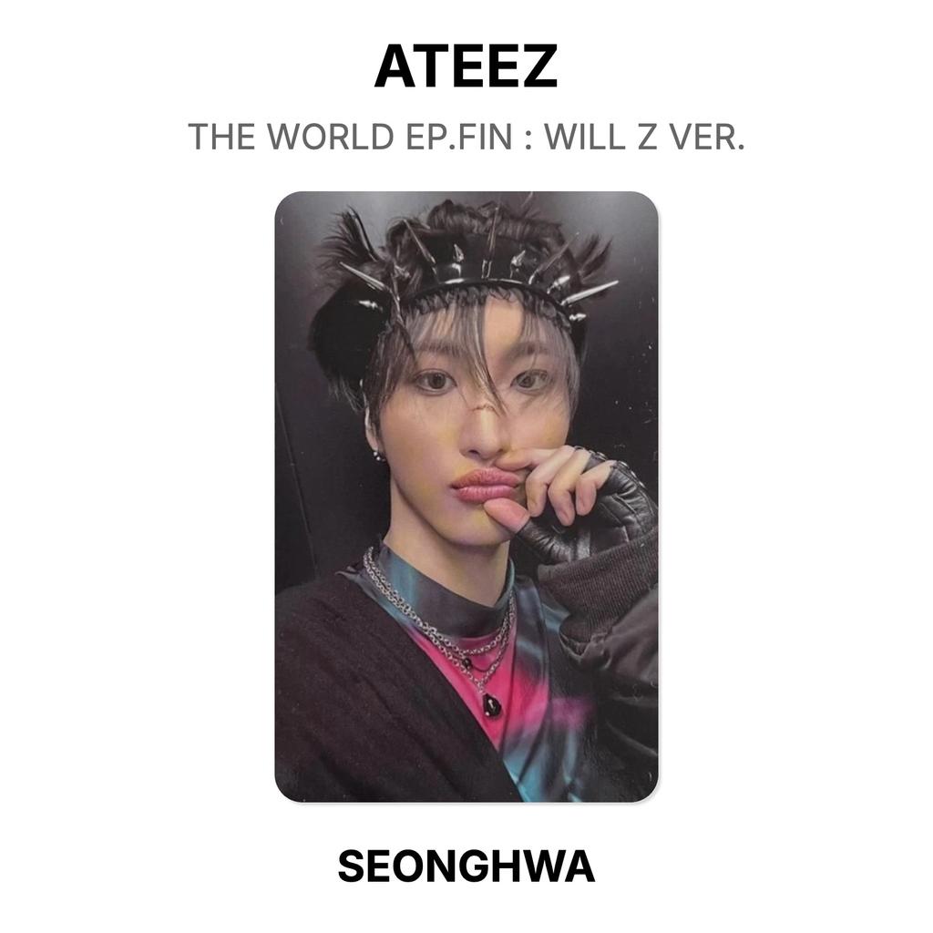 ATEEZ DIE WELT EP.FIN : WIRD Z VER. Offizielle Fotokarte
